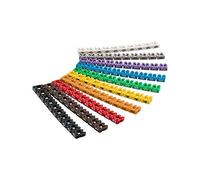 Goobay 72514 Clips D'Identification de Câbles, Chiffres 0-9, pour un Diamètre de Câble de 4 mm Maximum, Paquet de 100