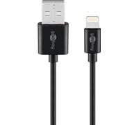 GOOBAY 72906 - Câble de charge et de synchronisation, USB-A vers Lightning, 2,0