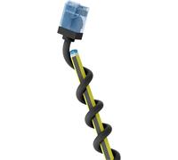 Goobay 74232 câble de réseau Noir 0,5 m Cat6a U/UTP (UTP)