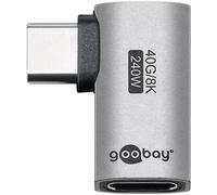 Goobay 74441 changeur de genre de câble USB-C Argent