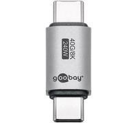 Goobay 74448 changeur de genre de câble USB-C Argent
