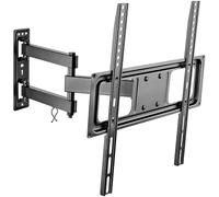 Goobay 78783 Support mural extensible et entièrement mobile pour téléviseurs et moniteurs de 32 à 55" jusqu'à 35 kg max. VESA 400 x 400 Noir 55"