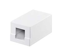 Goobay 79355 Boîtier Vide Keystone, 1-port