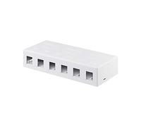 Goobay 79379 Boîtier Vide Keystone, 6-port
