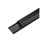 Goobay 90724 WireDuct Aluminium 50 mm, Longueur 1.1 m, Noir