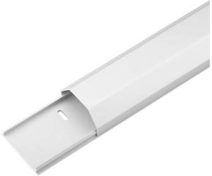 Goobay 90728 WireDuct Aluminium 50 mm, Longueur 1.1 m, Blanc