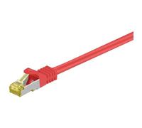 Goobay 91580 câble de réseau Rouge 0,5 m Cat7 S/FTP (S-STP)