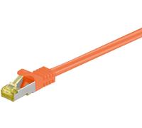 Goobay 91606 câble de réseau Orange 2 m Cat7 S/FTP (S-STP)
