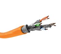 Goobay 91888 câble de réseau Orange 100 m Cat7a S/FTP (S-STP)