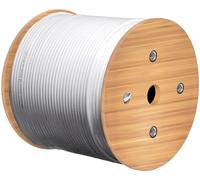 Goobay 91894 CAT 7A+ Câble réseau, S/FTP (PiMF), bleu, 250 m - CU, AWG 22/1 (solid), LSZH