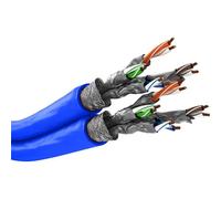Goobay 91897 câble de réseau Bleu 500 m Cat7 S/FTP (S-STP)