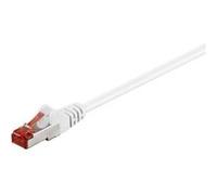 'Goobay 92462 "Cat 6" , "Câble patch S/FTP (PIMF), 0,15 m Blanc/noir G