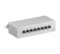 Goobay 93047 CAT 6 Mini/Bureau Panneau 8 Port