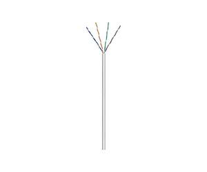 Goobay 93293 CAT 6 Câble Réseau, U/UTP, Gris, 100m Longueur