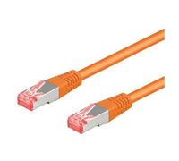 Goobay 93340 câble de réseau Orange 0,25 m Cat6