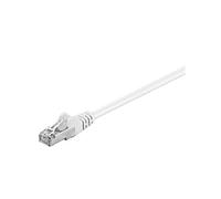 Goobay 93480 CAT 5e Câble de Liaison, SF/UTP, Blanc, 10m Longueur
