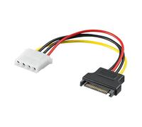 Goobay Câble adaptateur PC Prise femelle SATA vers prise femelle 5,25" 0,17 m