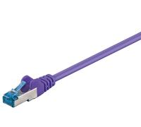 PATCH-C6AQ 1 VT - Câble patch Cat.6A de grande qualité, violet, 1,0 m