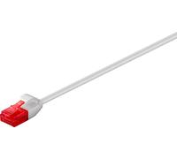 Goobay 93733 CAT 6 Câble patch slim, U/UTP, gris, 7.5 m - matériel en cuivre