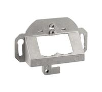 Goobay 93825 : Module double pour prises Keystone, Argent, 70x45x20mm, 2 ports, 25g
