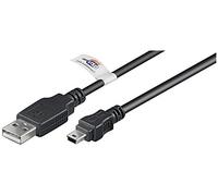 Goobay 93903 Câble Hi-Speed USB 2.0 avec Certificat USB, Noir, 3m Longueur
