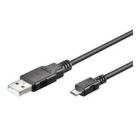 Goobay 93918 Câble Micro - USB 2.0 de recharge et de synchronisation; 1,0m, noir