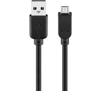 Goobay Câble USB 2.0 93921 Hi‑Speed USB-A vers Micro‑USB Noir 5 m