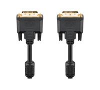 Goobay Câble DVI-D (24+1) vers DVI-D (24+1) 15 m Import Royaume‑Uni