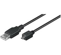 Goobay 93972 Câble Hi-Speed USB 2.0, Noir, 1.8m Longueur