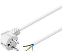 Goobay 93977 Câble D'Alimentation, 1.5 m Longueur, Blanc