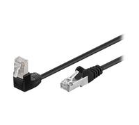Goobay 94187 câble de réseau Noir 1 m Cat5e F/UTP (FTP)