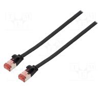 94239 Patch cord U/FTP Cat: 6 connecteurs RJ45, des deux côtés Line Cu 20m GO...