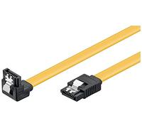 GOOBAY 95018 - Câble SATA fiche 6 Gb/s > fiche SATA 90°, 30 cm, jaune