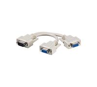 Goobay 95138 VGA Câble Adaptateur, Gris