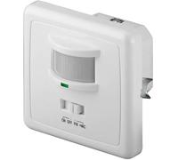 Goobay 95171 détecteur de mouvement Capteur infrarouge passif (PIR) Avec fil Mur Blanc