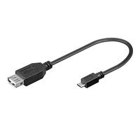 Goobay 95193 Adaptateur Hi-Speed USB 2.0, 0.2m Câble Longueur