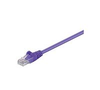 Goobay 95246 CAT 5e Câble de Liaison, U/UTP, Violet, 7.5 m Longueur