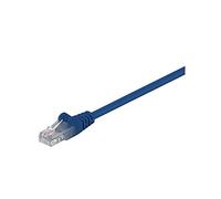 Goobay 95554 CAT 5e Câble de Liaison, U/UTP, Bleu, 1.5 m Longueur