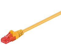 CAT 6 Câble de Liaison, U/UTP, Jaune, 1.5 m Longueur