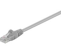 Goobay 95635 CAT 5e Câble patch, U/UTP, gris, 25 m - CCA mélange de cuivre