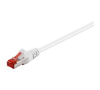 Goobay 95656 câble de réseau Blanc 25 m Cat6 S/FTP (S-STP)