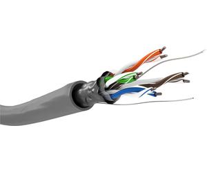 Goobay 95707 câble de réseau Gris 305 m Cat5e F/UTP (FTP)