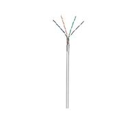 Goobay 95707 CAT 5e Câble Réseau, F/UTP, Gris, 305 m Longueur