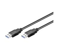 Goobay 95717 câble USB USB 3.2 Gen 1 (3.1 Gen 1) 1 m USB A Noir