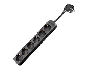 goobay 96049 Bloc Multiprise, 1.5 m Longueur, Noir