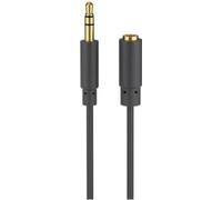 Rallonge jack 3.5 mm Noir - 5m