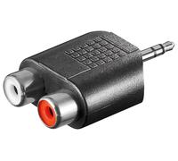 Goobay Adaptateur 2xRCA vers Jack 3.5 mm