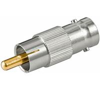 Goobay Adaptateur BNC femelle vers RCA vidéo mâle