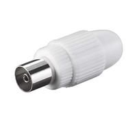 Goobay Adaptateur coaxial femelle à sertir