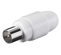 Goobay Adaptateur coaxial mâle à sertir